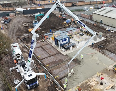 Concrete pump hire for efficient concrete placement
