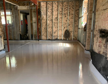 Liquid screed supplied for smooth and level flooring